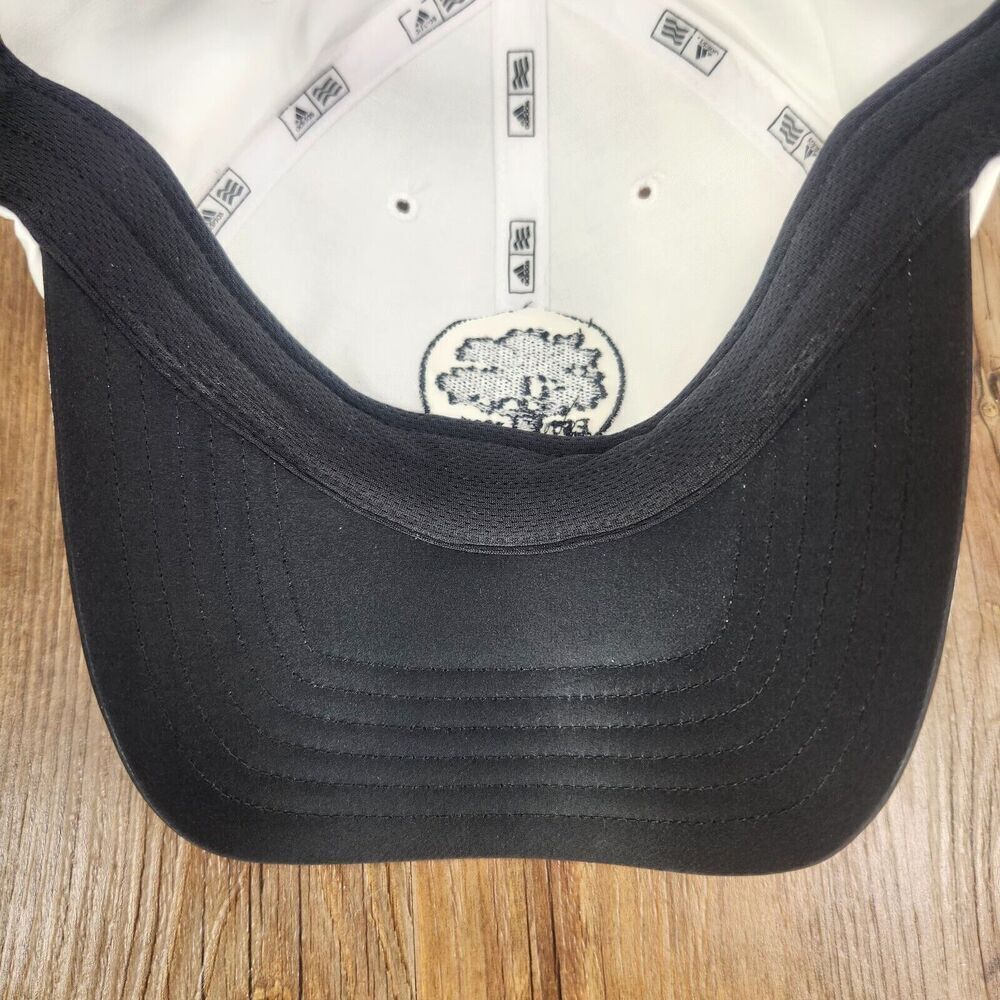 Adidas Oak Tree Est 1917 Strapback Hat Cap White Golf Tennis Athletic Outdoors - Picture 8 of 12